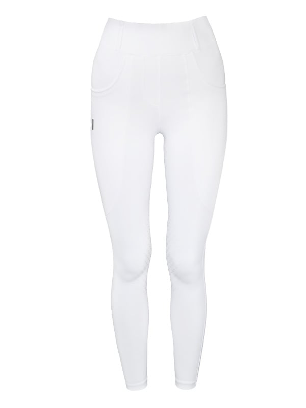 Riding Compression Breeches Jump Supreme White vue 1