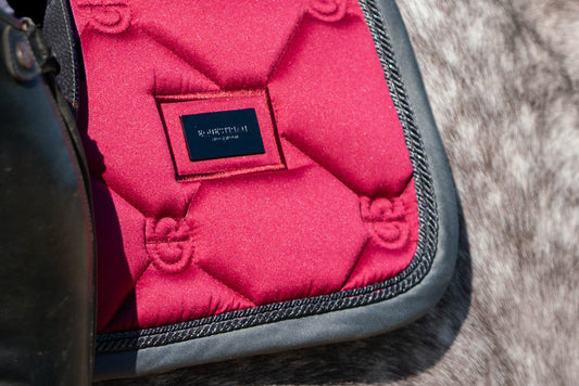 Dressage Saddle Pad Wild Rose Cob