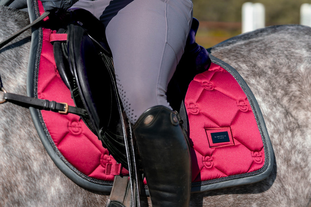 Jump Saddle Pad Wild Rose Pony vue 3