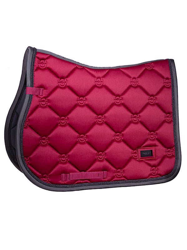 Jump Saddle Pad Wild Rose Pony vue 1